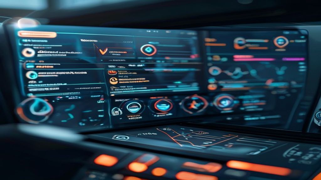 A sleek dashboard displaying search results with highlighted source citations and verification checkmarks, glowing data streams connecting to web icons, clean modern interface with floating verificati